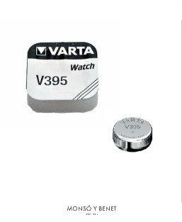 PILA RELOJ OXIDO PLATA VARTA V395 - SR927SW - 1.55V