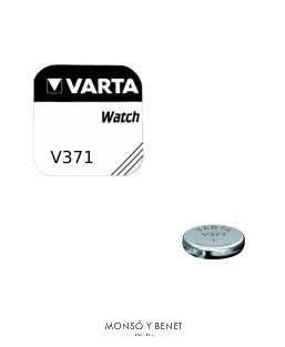 PILA RELOJ OXIDO PLATA VARTA V371 - SR920SW - 1.55V