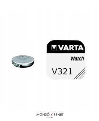 PILA RELOJ OXIDO PLATA VARTA V321 - SR616SW - SR65 - 1.55V
