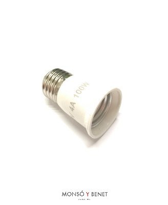 ADAPTADOR BOMBILLAS LED E27 A E27 NO. 1194