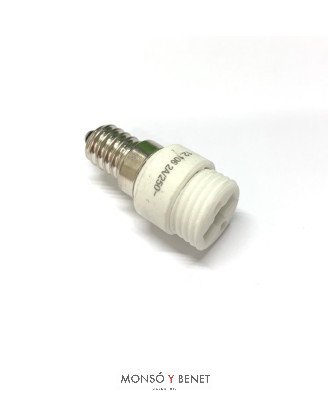 ADAPTADOR E14 A G9 No. 1186