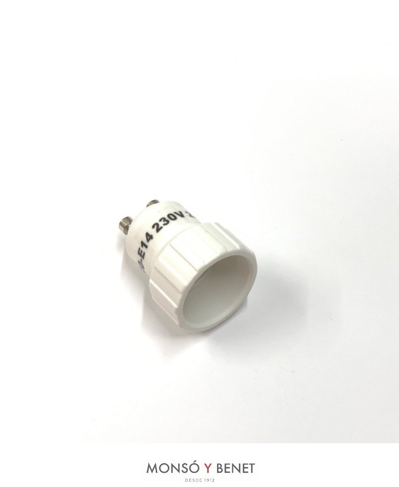 ADAPTADOR GU10 A E14 1191