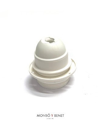 PORTALAMPARAS ARANDELA No. 3505 TORNILLO BLANCO