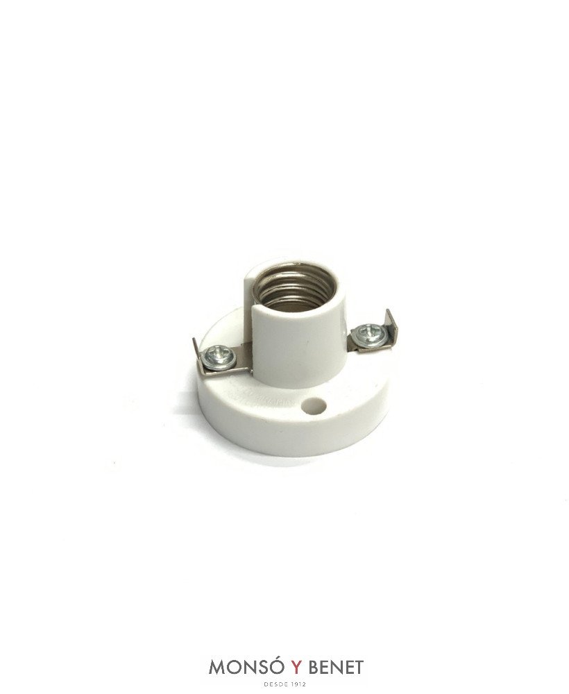 PORTALAMPARAS BAJO VOLTAJE E14 4701 BLANCO