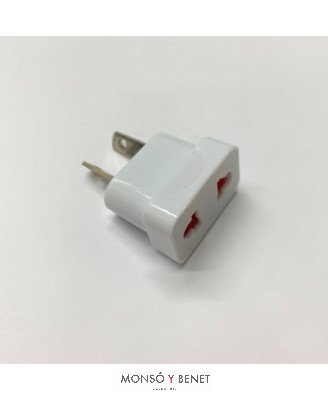ADAPTADOR VIAJE No. 1005 AU BLANCO
