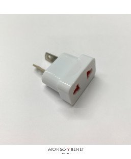 ADAPTADOR VIAJE No. 1005 AU BLANCO