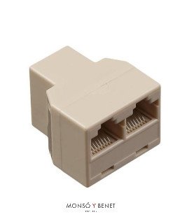 ADAPTADOR TELEFONO 1M2H No. 9168-8P8C