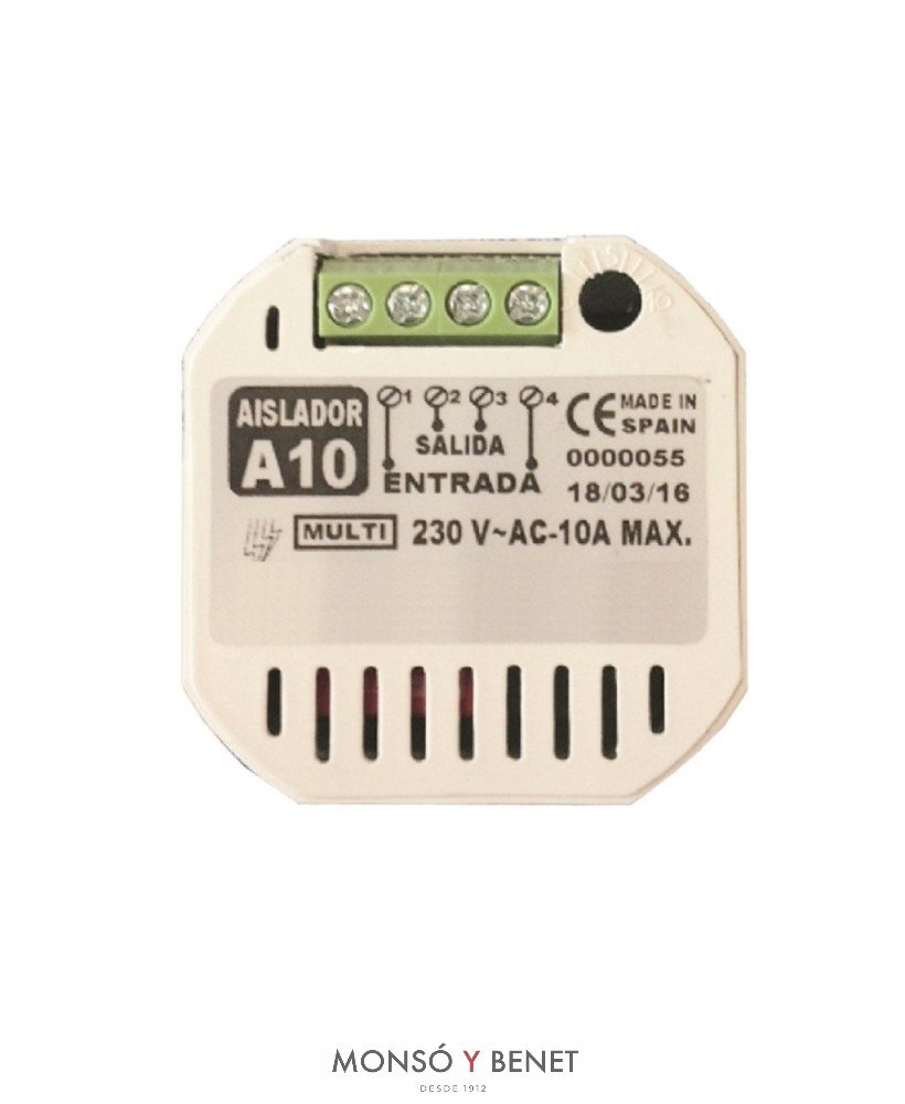 RELÉ SUPRESOR LUZ RESIDUAL LED BIPOLAR AISLED BIFASE