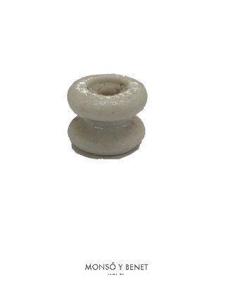 AISLADOR MINIMA PORCELANA No. 6103-10 BLANCO
