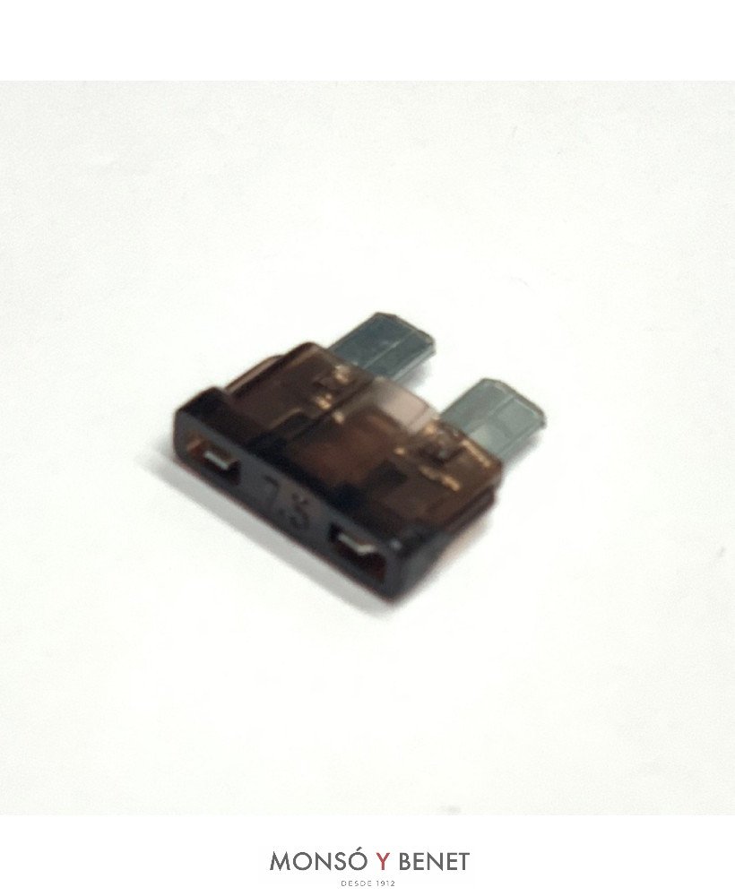 FUSIBLE AUTOMOVIL 19x20mm. No. 3201/7.5