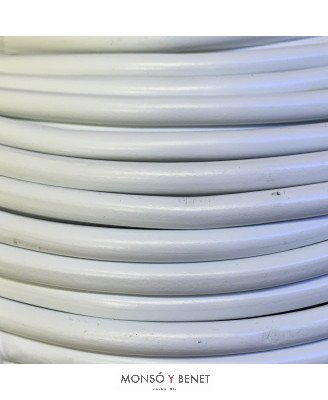 METRO CORTADO MANGUERA SILICONA 3X0.7 BLANCO