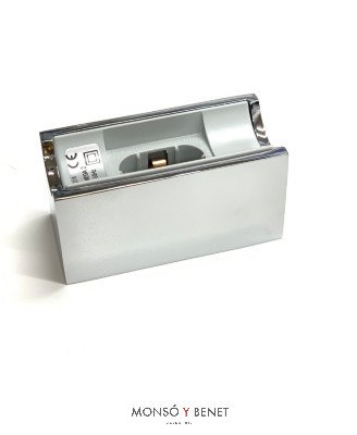 APLIQUE PORTALAMPARAS PARA LINESTRA OMEGA-2-1 CROMO