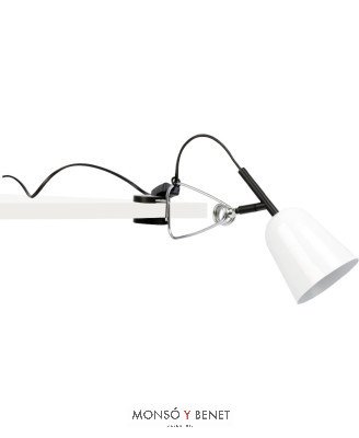 FOCO PINZA Led 1XE14 STUDIO BLANCO