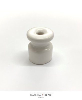 AISLADOR PORCELANA No. 6103-18 BLANCO