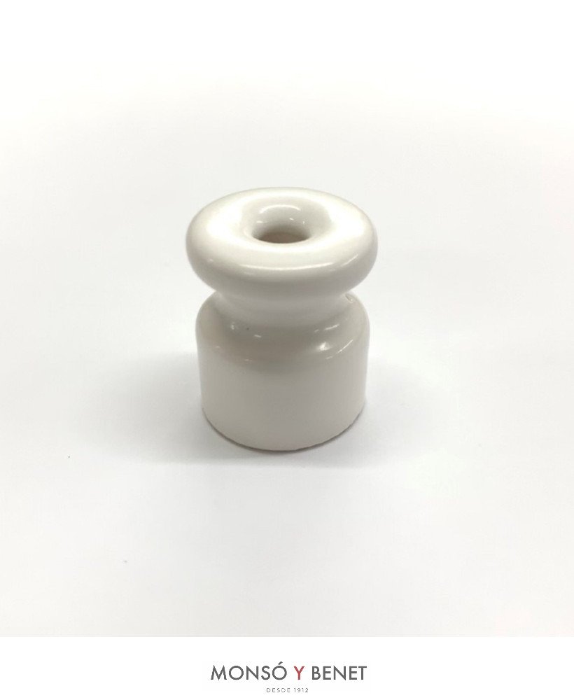 AISLADOR PORCELANA No. 6103-18 BLANCO