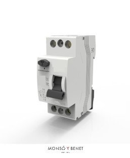 INTERRUPTOR DIFERENCIAL 30mA. 2 POLOS 3207-40A INMUNIZADO