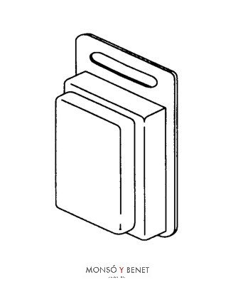 CAJA ENVASES TRANSPARENTE M6 115X130X35