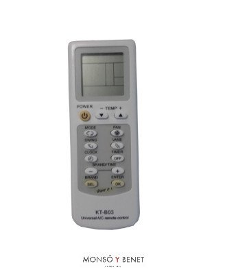 MANDO DISTANCIA AIRE RC-168