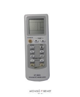 MANDO DISTANCIA AIRE RC-168