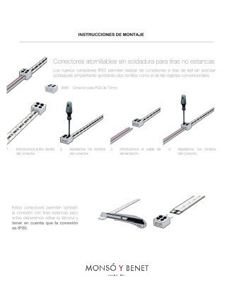 CONECTOR 10mm. CT-9085 PARA ALIMENTAR TIRA DE LED