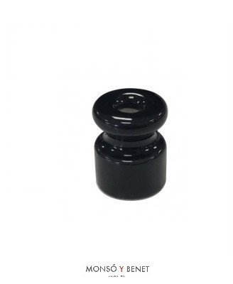 AISLADOR PORCELANA No. 6103-24 NEGRO