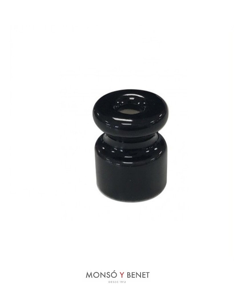 AISLADOR PORCELANA No. 6103-24 NEGRO