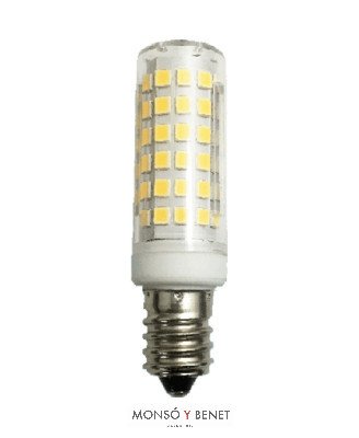 BOMBILLA LED TUBULAR 230V 10W E14 10WH3M 3000K
