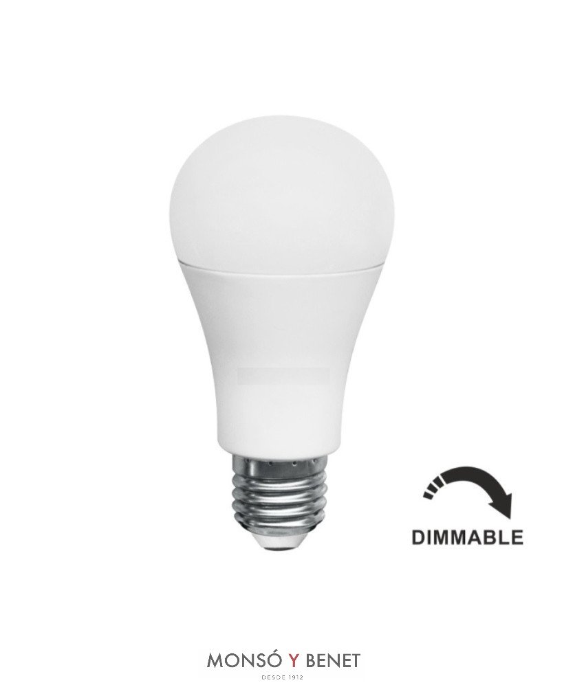 BOMBILLA STANDARD LED 230V 17W E27 REGULABLE 5000K