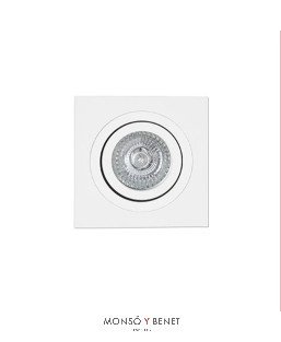 ARO ALUMINIO 1x50mm. AC-421 BLANCO