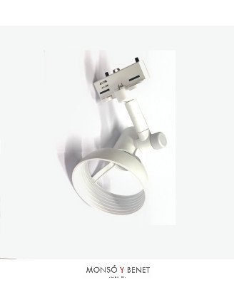 FOCO CARRIL DE PAR-30 CON ARO 71666 BLANCO E27