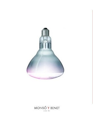 BOMB. INFRARROJA DIMABLE CALOR COMIDA R125 230V 250W E27