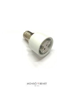 ADAPTADOR E14 A G6.35 No. 1174