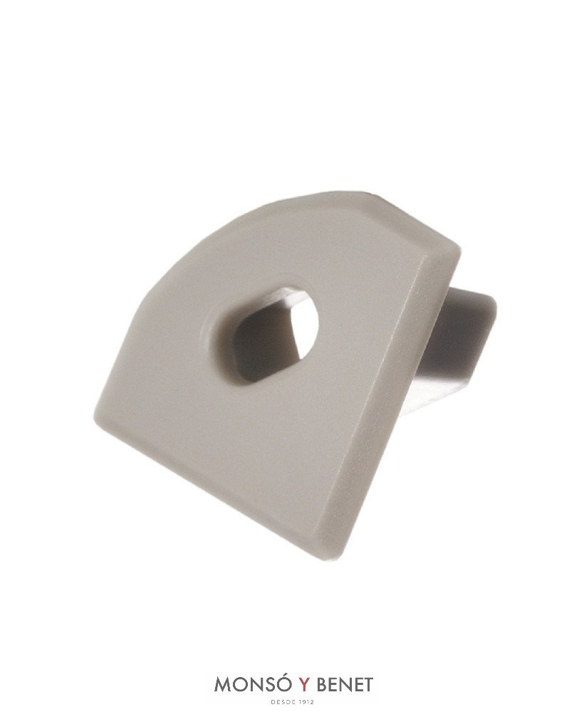 TAPA CON AGUJERO PASACABLE PARA PERFIL LED SOPHIA