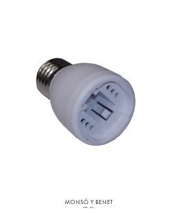 ADAPTADOR E27 A G24 No. 4312