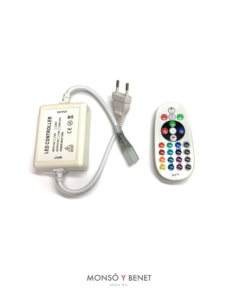 CONTROLADOR RGB 230V. MARGB