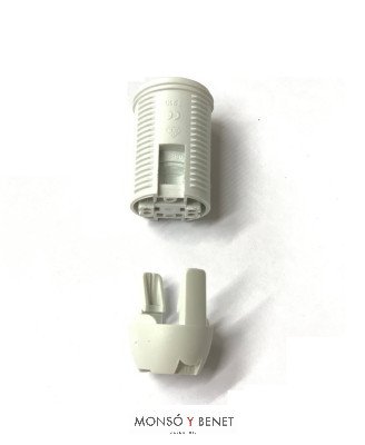 PORTALAMPARAS E-14 No. 4402 BLANCO