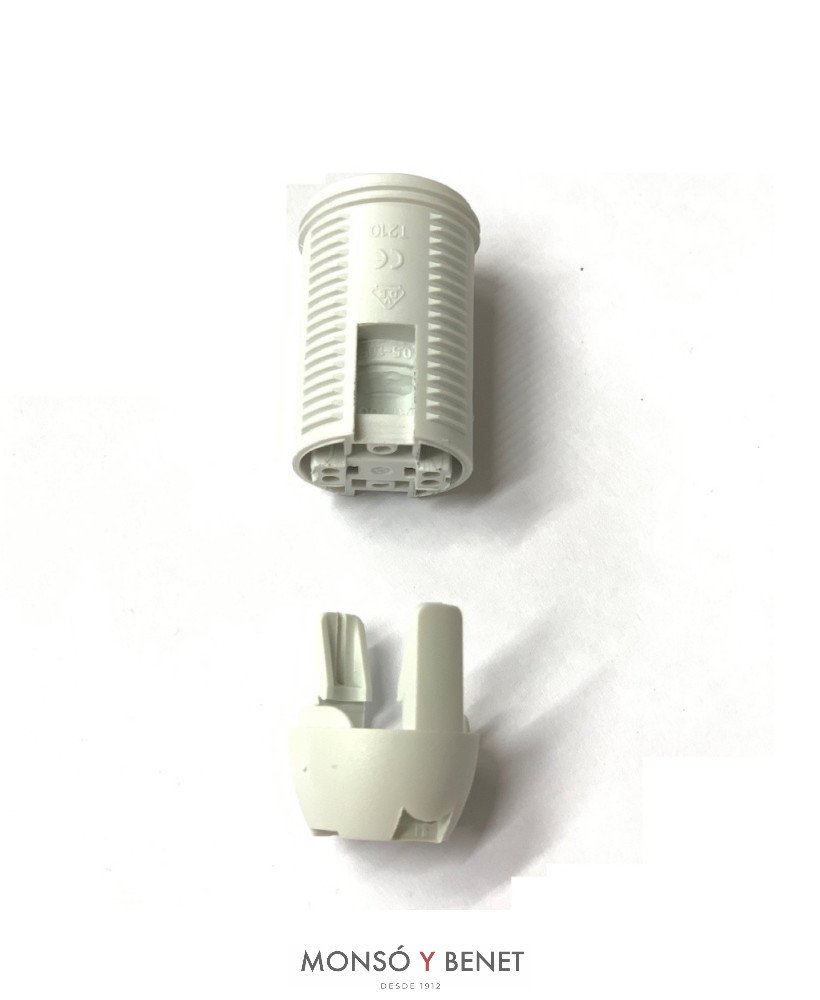 PORTALAMPARAS E-14 No. 4402 BLANCO