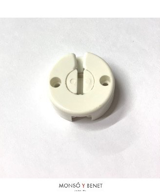 PORTALAMPARAS FLUORESCENTE No. 53060 BLANCO