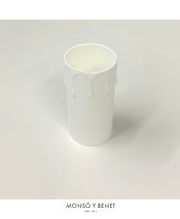 FUNDA VELA GOTAS No. 1082-8 BLANCA