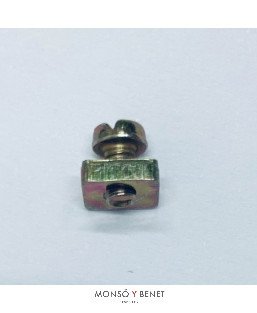 TORNILLO+TUERCA No. 1025 NIQUELADO