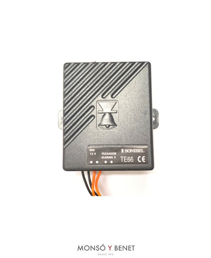 TIMBRE ALARMA TE-66 12V