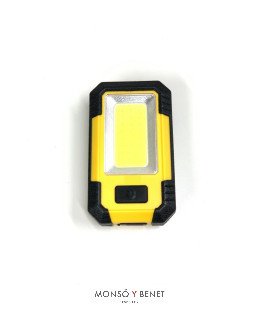 LINTERNA LED POWER BANK RECARGABLE GANCHO+IMAN LR-6416