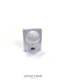 LINTERNA LED PLAFÓN DIFUSOR BOMBILLA LP-2431 IMAN