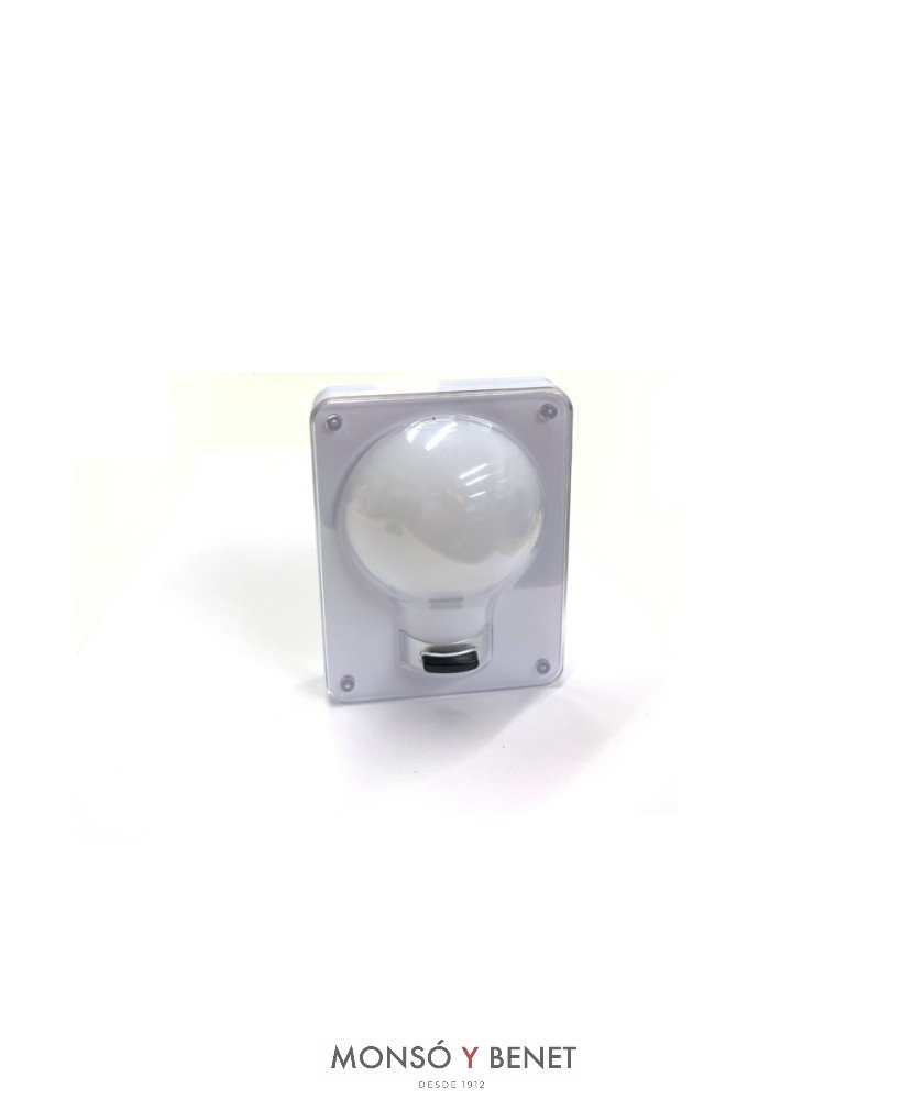 LINTERNA LED PLAFÓN DIFUSOR BOMBILLA LP-2431 IMAN