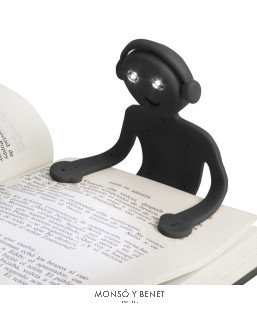 LINTERNA LIBRO MUÑECO 2 OJOS LED LL-5932