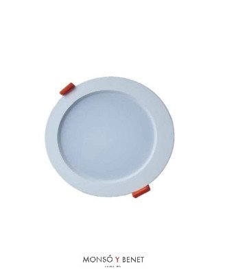 ARO REDONDO EMPOTRAR LED A-495 BLANCO CALIDO 3000K