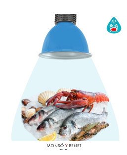 COLGANTE CAMPANA CA30PA PESCADO Y MARISCO AZUL