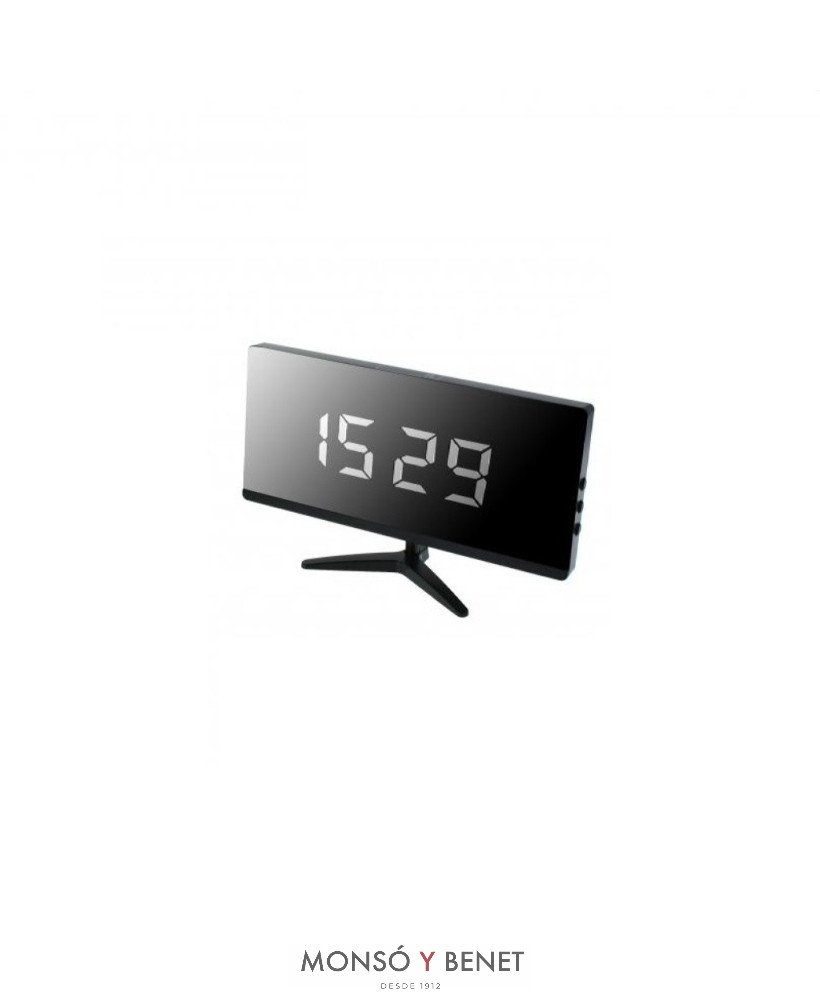 DESPERTADOR LED MULTIFUNCION RECTANGULAR RD-4401