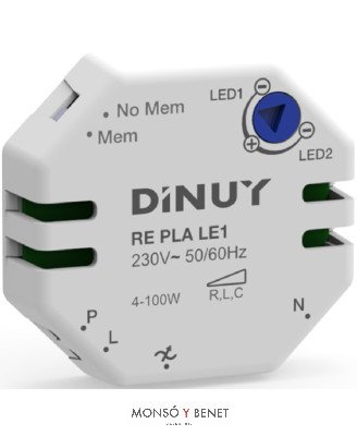 REGULADOR DE INTENSIDAD DE LUZ PARA LEDS RELE-13 3 HILOS