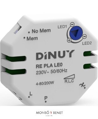 REGULADOR DE INTENSIDAD DE LUZ PARA LEDS RELE-02 2 HILOS